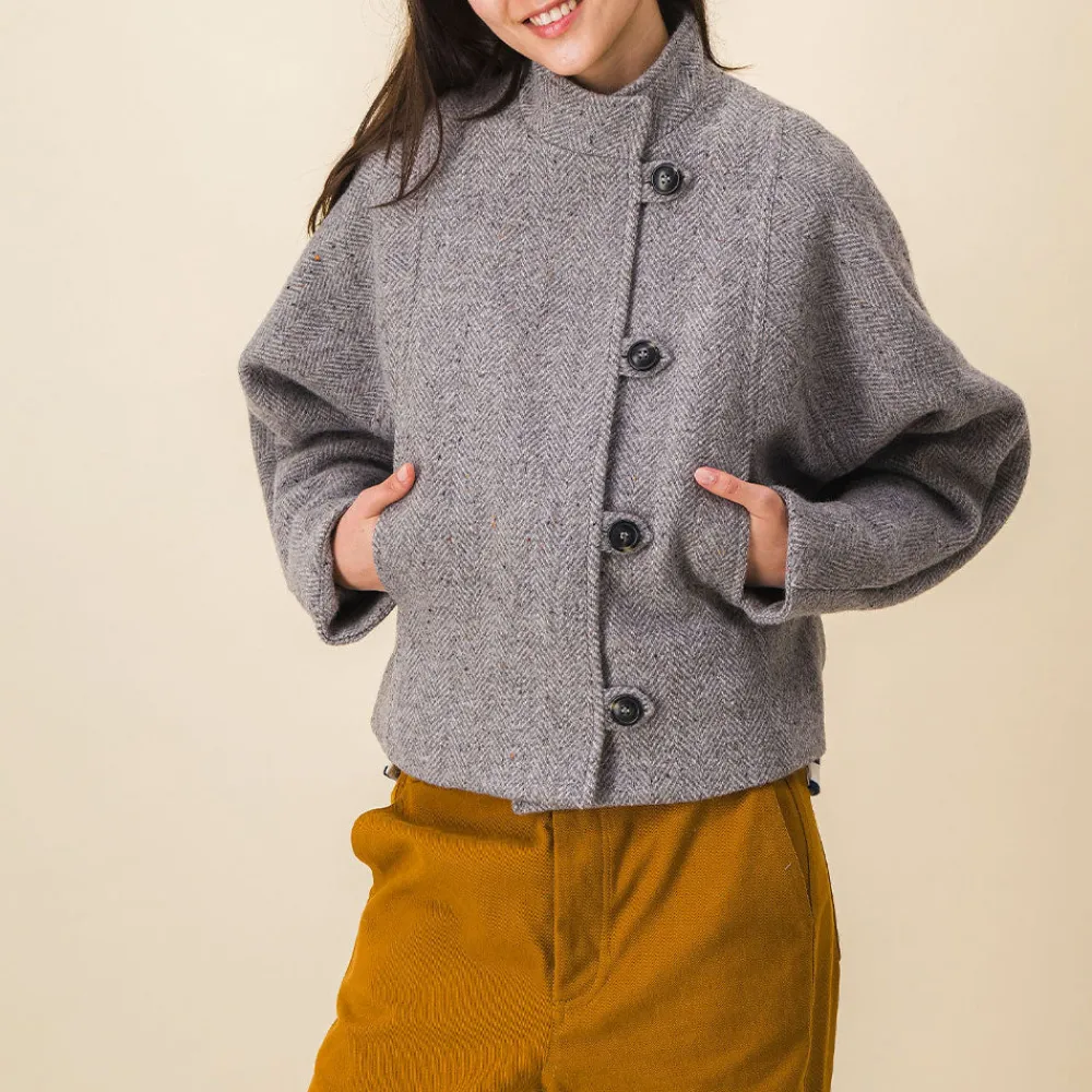 Online SIX SŒURS SIXSOEURS - Blouson Alba - Gris