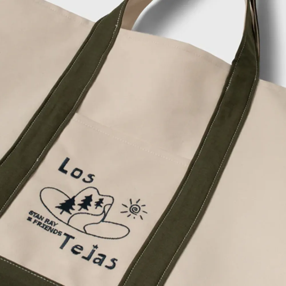 Online STAN RAY - Sac Boat Tote - Beige / Vert