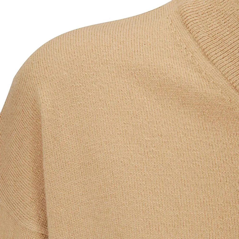 Outlet Studio Nicholson - Pull Fiore - Marron Clair