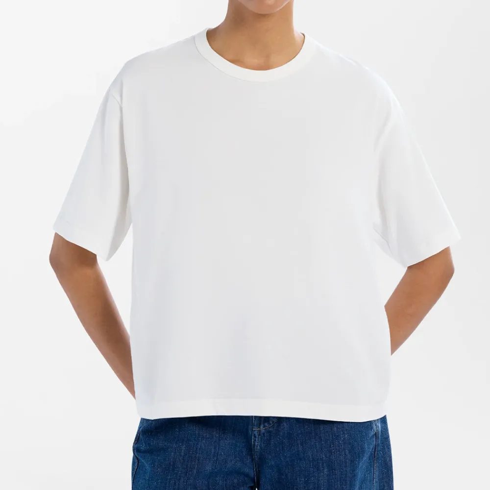 Hot Studio Nicholson - T Shirt Lee - Blanc Optique