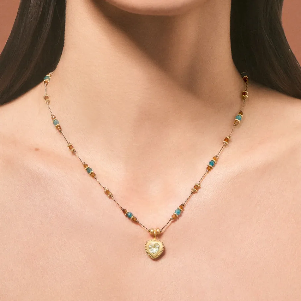 Discount TITYARAVY - Collier Gini P Apatites - Marron