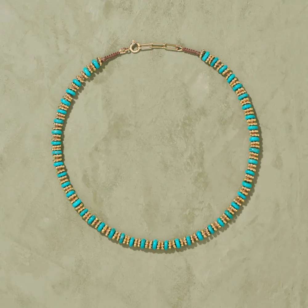 Flash Sale TITYARAVY - Collier Seda - Turquoise
