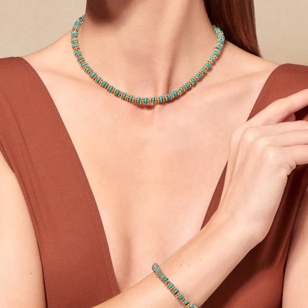 Flash Sale TITYARAVY - Collier Seda - Turquoise