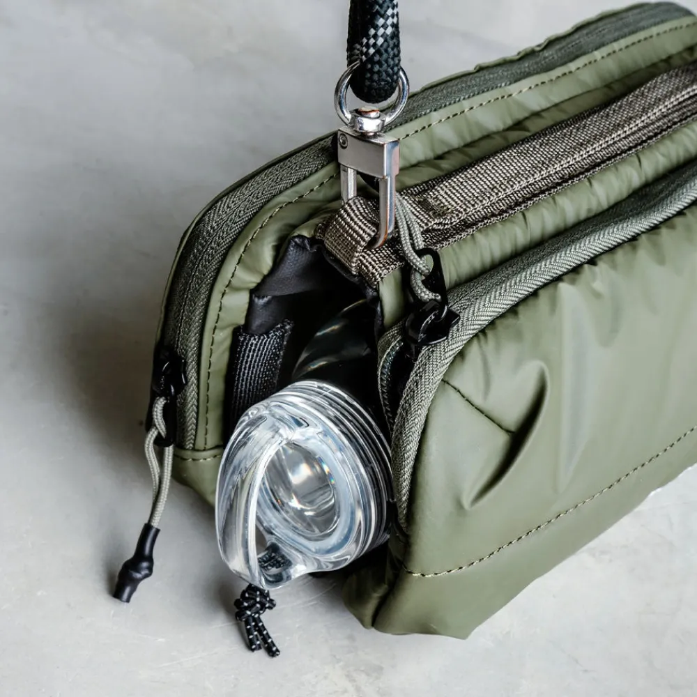 Outlet Topologie - Sacoche Bouteille - Olive
