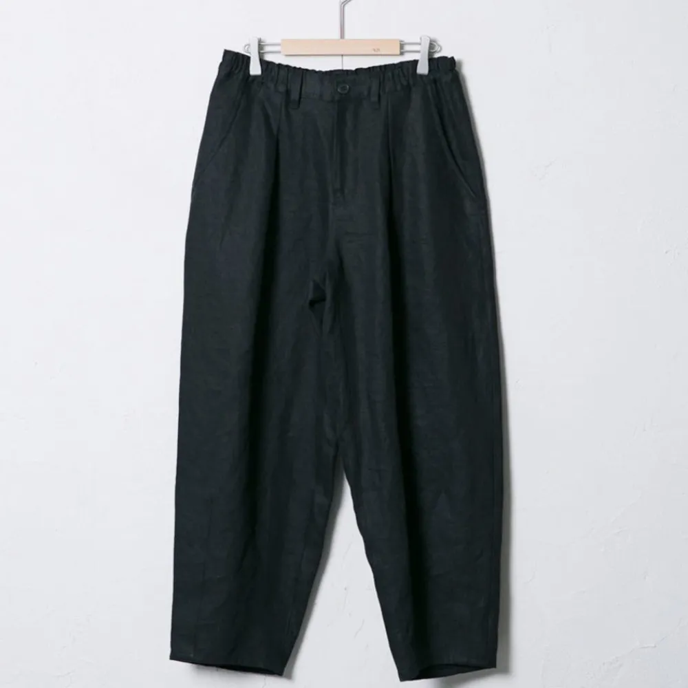 Fashion Vlas Blomme - Pantalon fuselé - Noir