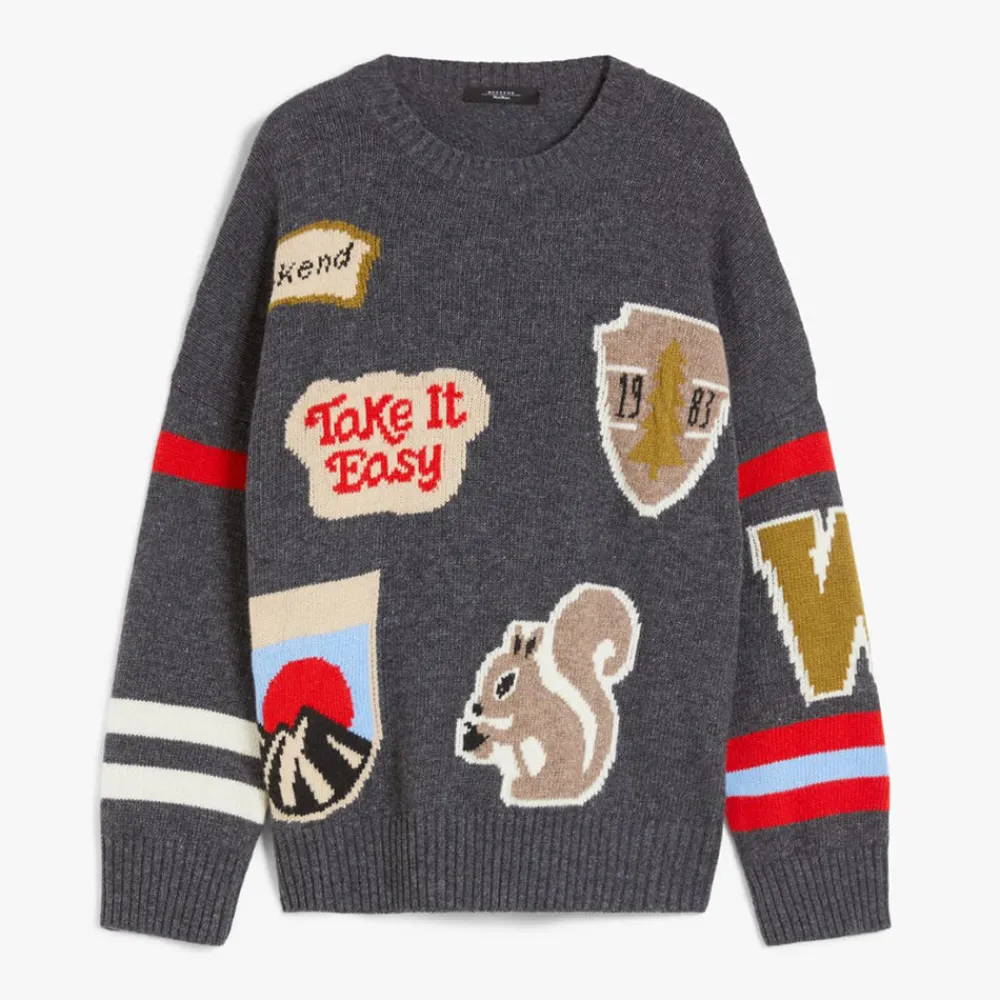 Online WEEKEND MAX MARA - Pull Talamo - Gris