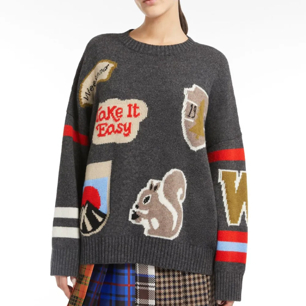 Online WEEKEND MAX MARA - Pull Talamo - Gris